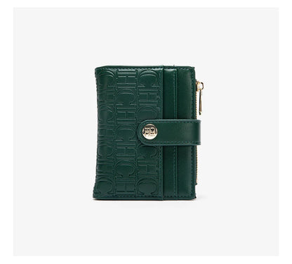 CH Women's Wallet Premium Sense Fashion Women's Card Bag Temperament Convenient Carrying Women's Small Bag Elegant High Quality - Smarsty