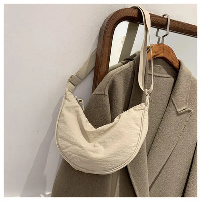 Casual Nylon Crossbody Bag for Women Large Capacity - Smarsty