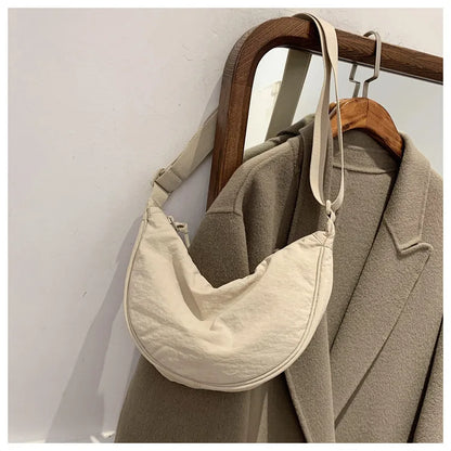 Casual Nylon Crossbody Bag for Women Large Capacity - Smarsty