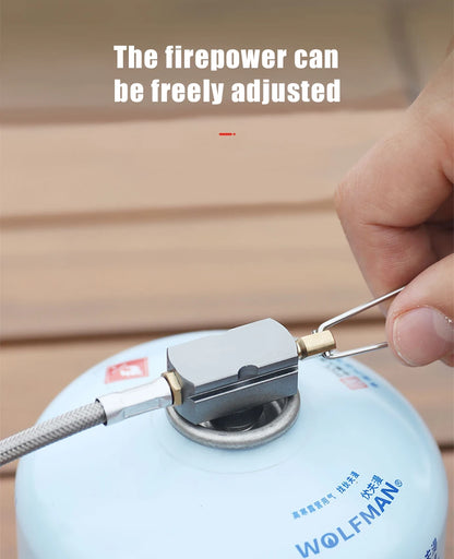 BRS-201A Portable Camping Gas Stove 16000W High Pressured Propane Butane Gas Burner Outdoor Emergency Stove with Piezo Ignition