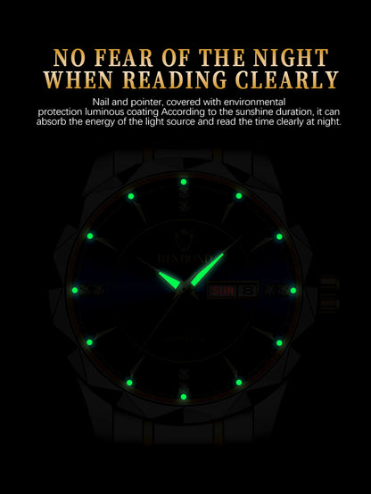 Luxury Waterproof Quartz Watch for Women with Luminous Feature - Smarsty