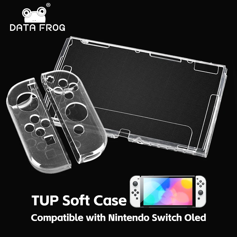 Clear TPU Protective Case for Nintendo Switch OLED - Smarsty