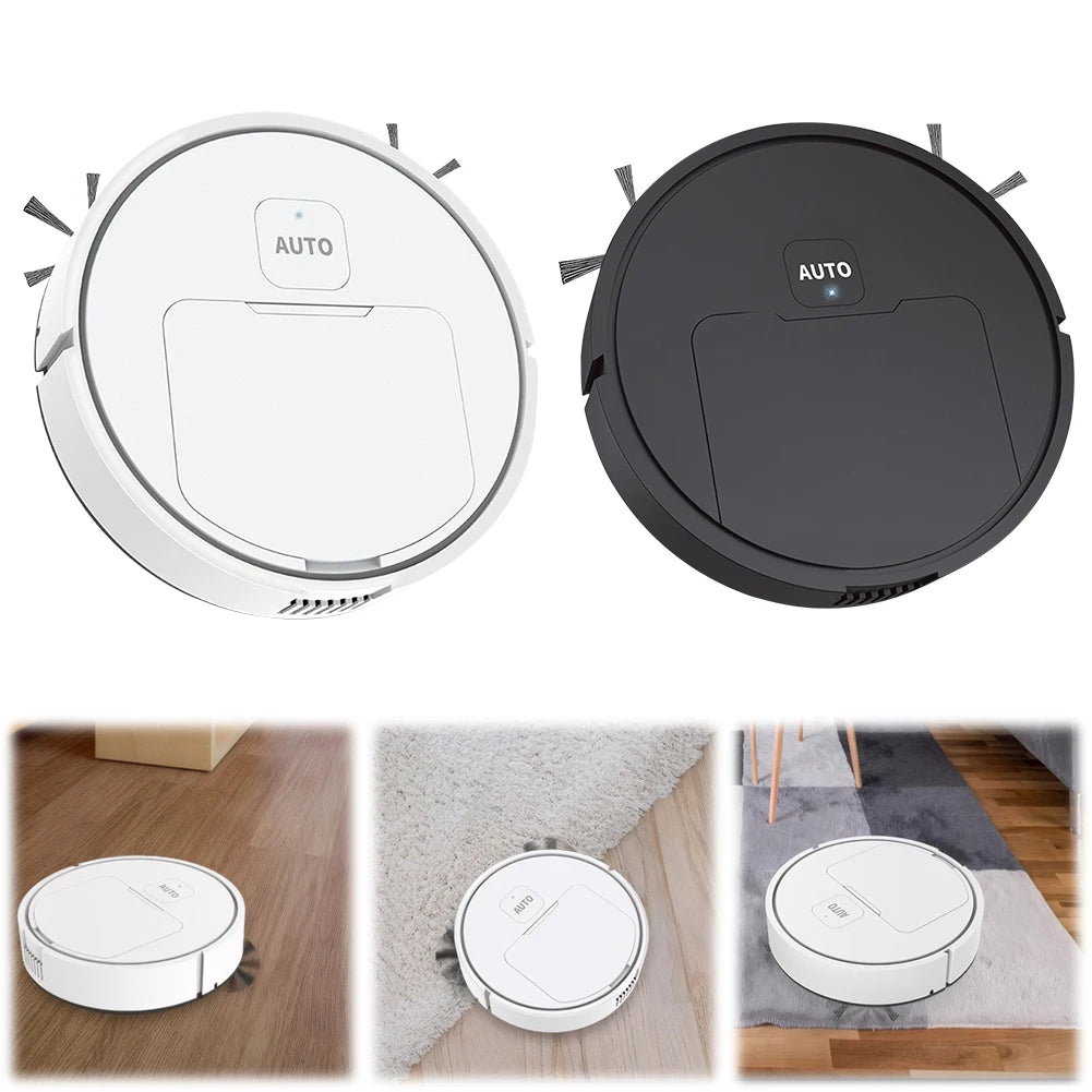 3-in-1 Robot Vacuum Cleaner USB Rechargeable Smart Navigation To Avoid Objects Automatic Cleaning Sweeping Machine Sweeper Robot - Smarsty