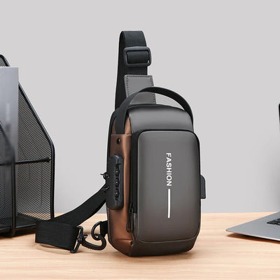 Durable Oxford Crossbody Sling Bag With Phone Pocket - Smarsty