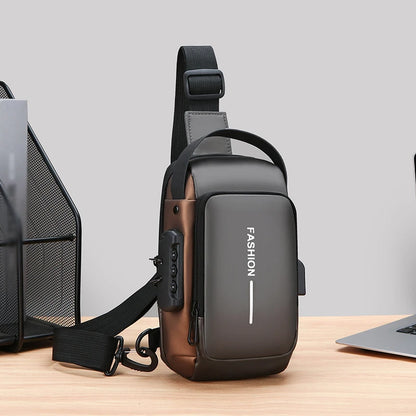Durable Oxford Crossbody Sling Bag With Phone Pocket - Smarsty