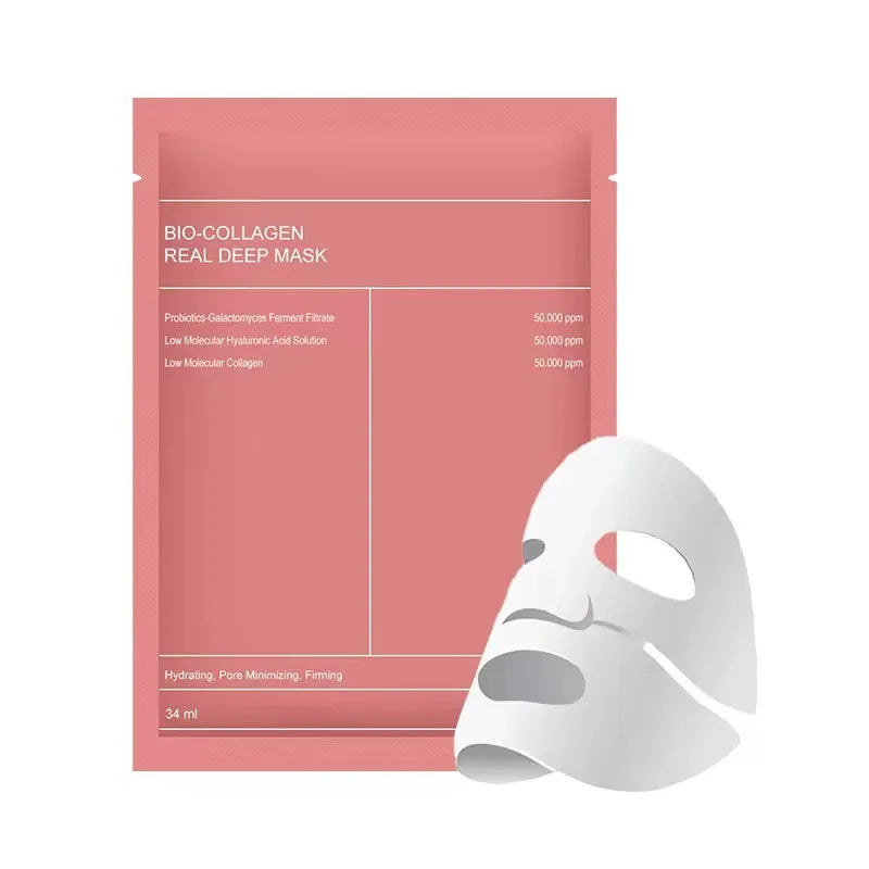 Bio Collagen Face Mask for Deep Hydration and Brightening - Smarsty