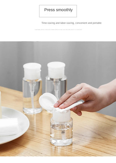 Refillable Pump Dispenser Bottles for Nail Polish - Smarsty