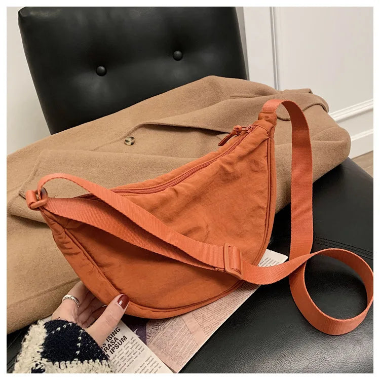 Casual Nylon Crossbody Bag for Women Large Capacity - Smarsty