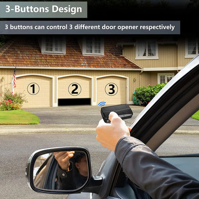 Universal Garage Door Remote Control with Clip - Smarsty