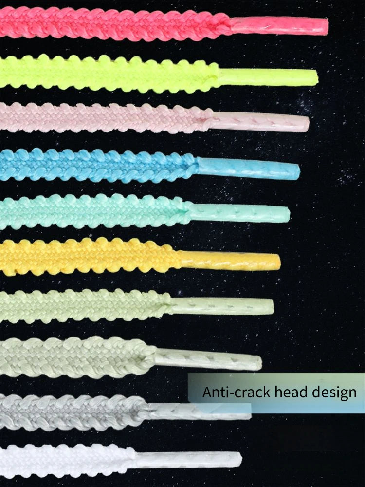 1Pair Shoe Laces New Casual Sneakers tennis Flat Shoelaces Fashion Rope Shoelace for Shoes 120/140/160CM Shoes Accessories - Smarsty