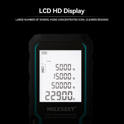 MILESEEY S6 Laser Tape Measure Accurate Distance Measuring Tool - Smarsty