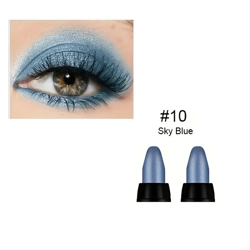 16 Colors Waterproof Pearlescent Eyeliner for Long-Lasting Makeup - Smarsty