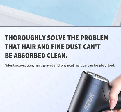 Wireless Portable Car Vacuum Cleaner With Powerful Suction - Smarsty