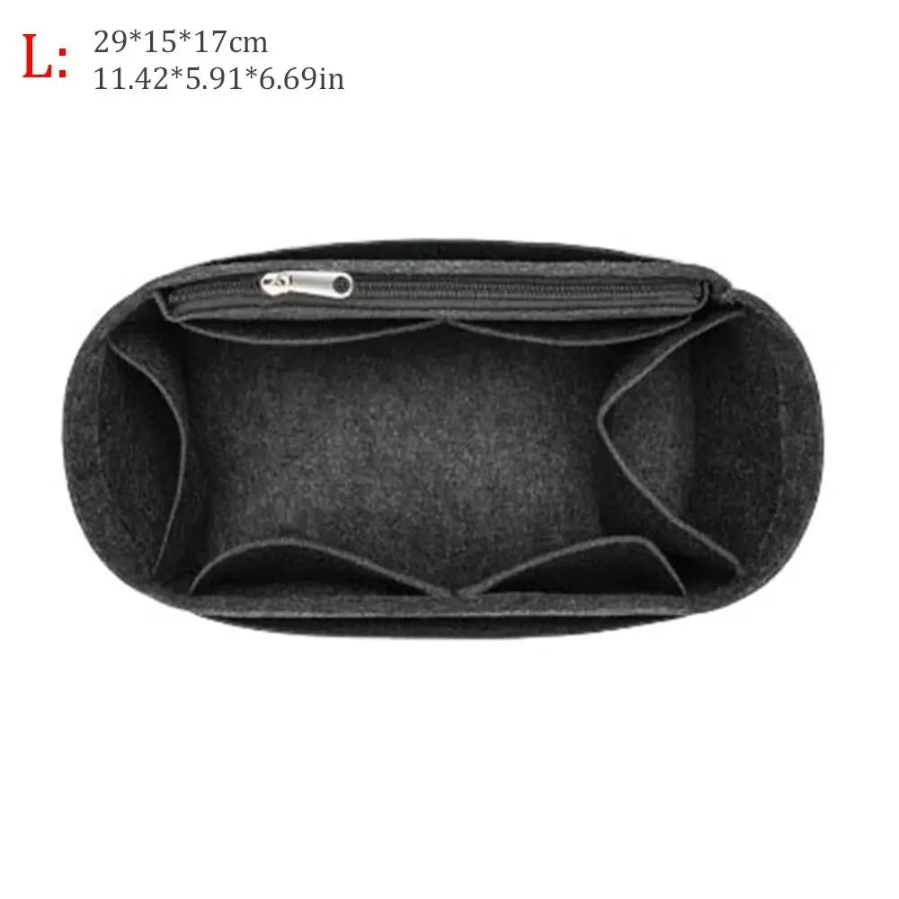 Felt Purse Organizer Insert For Handbag Keeps It Tidy - Smarsty
