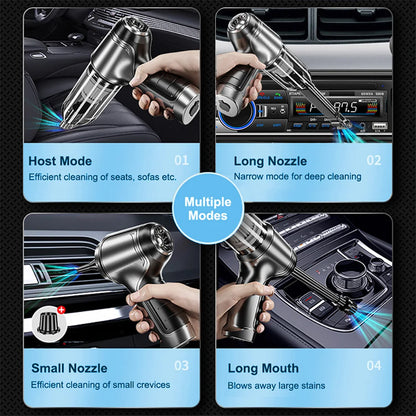 Wireless Handheld Car Vacuum Strong 95000PA Suction - Smarsty
