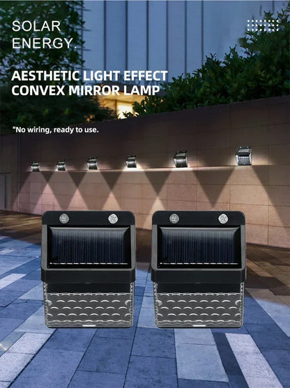 Solar Powered LED Motion Sensor Outdoor Wall Light - Smarsty