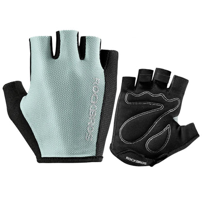 RockBros Breathable Half Finger Cycling Gloves with Anti Slip Pads - Smarsty
