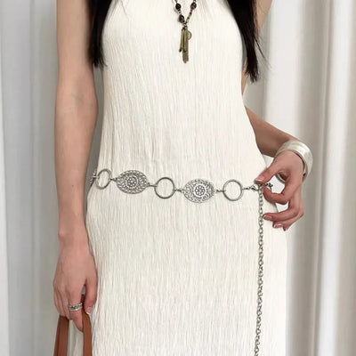 Bohemian Butterfly Tassel Waist Chain Adjustable Belt - Smarsty