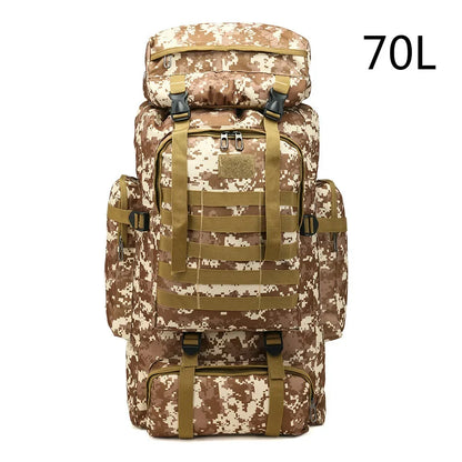 Rilibegan Men Travel Backpack Tactical Climbing Outdoor Hiking Camouflage Multifunctional Bag Men Backpack - Smarsty