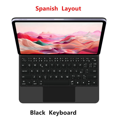 Magic Keyboard for iPad 11th Gen Backlit Magnetic Folio - Smarsty