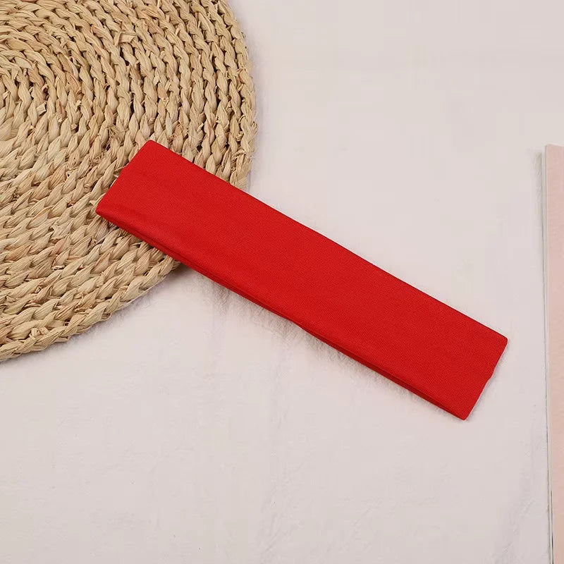 Stretchy Sports Yoga Headband Comfortable Breathable Cotton - Smarsty