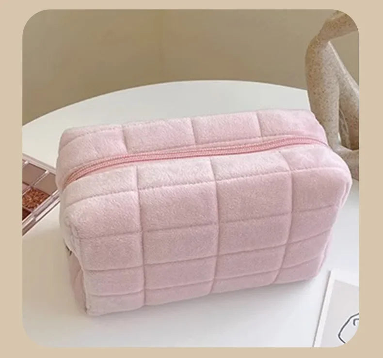 Pillow Makeup Bag Large Capacity Portable Storage Case - Smarsty