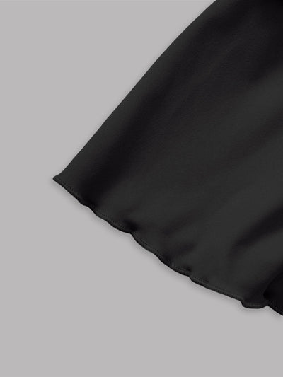2025 New Solid Color Skirt Women Summer Fashion Outdoor Versatile High Waist Slim Fit Elastic Waist Short Skirt Goods In Stock - Smarsty