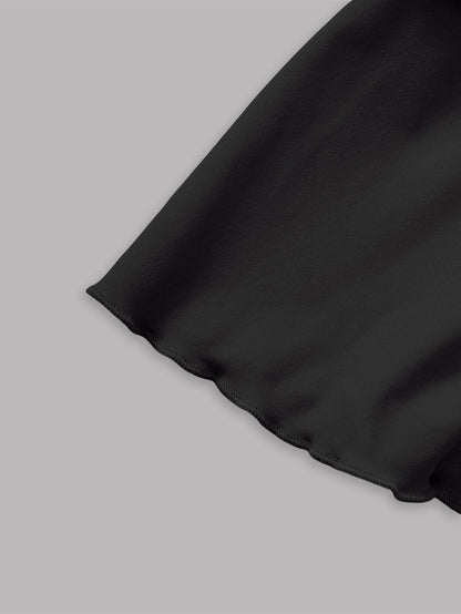 2025 New Solid Color Skirt Women Summer Fashion Outdoor Versatile High Waist Slim Fit Elastic Waist Short Skirt Goods In Stock - Smarsty