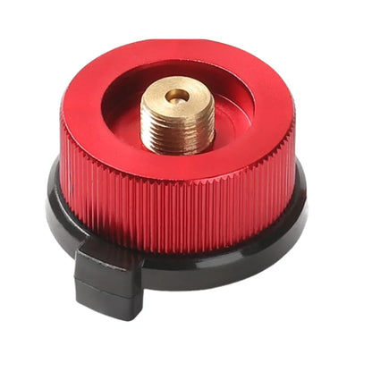 Outdoor Camping Hiking Stove Burner Adaptor Split Type Furnace Converter Connector Auto-off Gas Cartridge Tank Cylinder Adapter by Smarsty