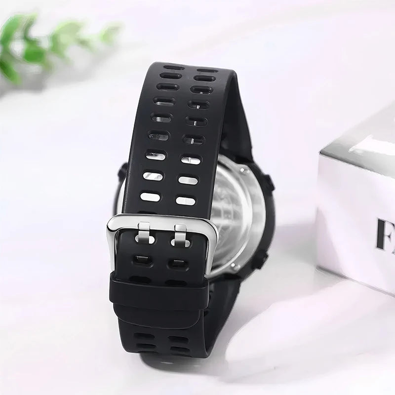 Men's Digital Sports Watch with LED Countdown Feature - Smarsty