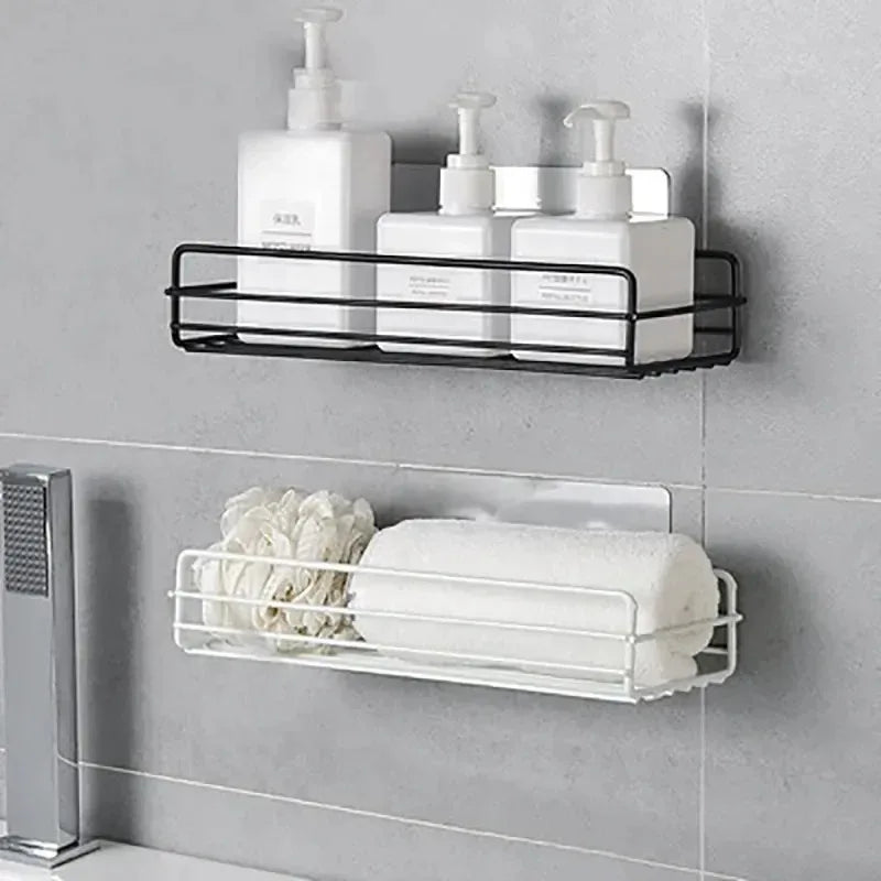Corner Bathroom Shelf Wall Mounted No-Drill Organizer - Smarsty
