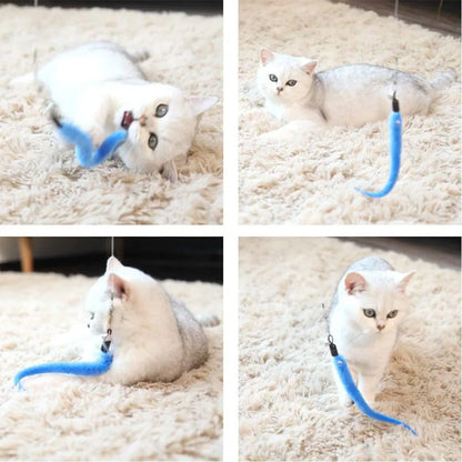 Interactive Cat Toy Wand Refills with Engaging Worms - Smarsty