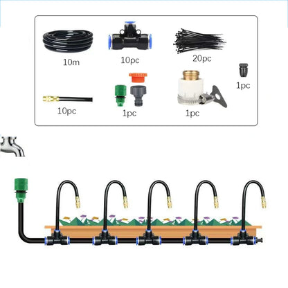 Universal Automatic Irrigation Sprinkler Kit for Efficient Watering - Smarsty