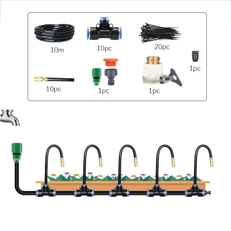 Universal Automatic Irrigation Sprinkler Kit for Efficient Watering - Smarsty