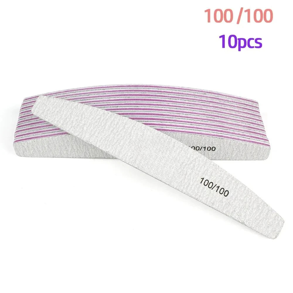 Double Sided Nail File Buffer Set for Perfect Manicure - Smarsty