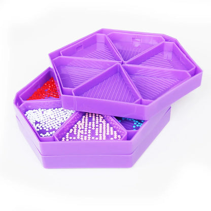 Removable Diamond Painting Storage Containers with 6 Slots - Smarsty