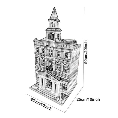 Creative Ideas Compatible 10224 King with figure Street View Building Block Hall Pet shop MOC Bank Christmas gift Adult toys