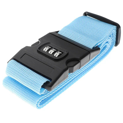 Luggage Strap Anti-theft Luggage Buckle  Password Adjustable Bundling Packing Baggage Belt Suitcase Trunk Belts Bag Accessories
