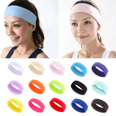 Breathable Sports Headbands For Women Yoga Running Elastic - Smarsty