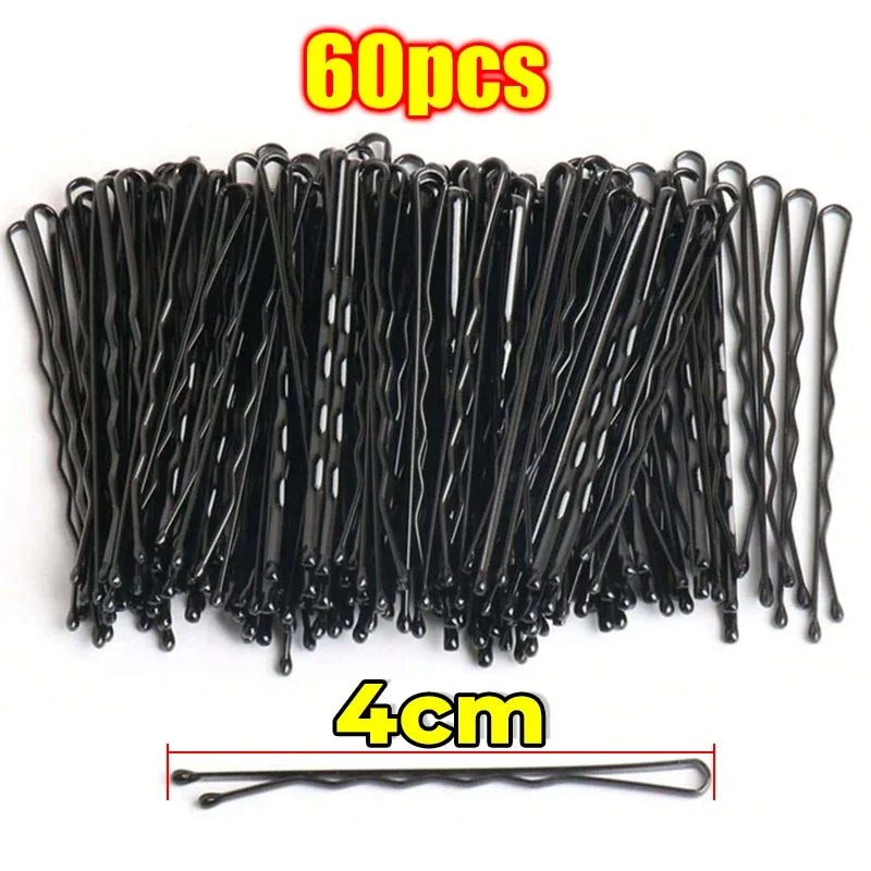 Black Bobby Pins Set for Effortless Hair Styling - Smarsty