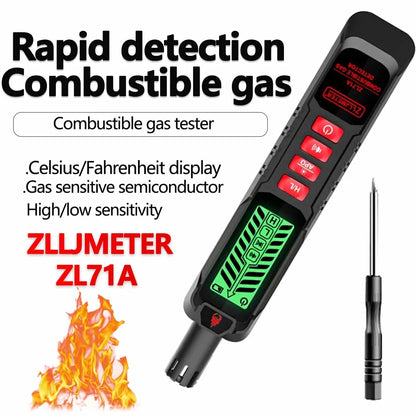 Combustible Gas Leak Detector with Buzzer Alarm - Smarsty