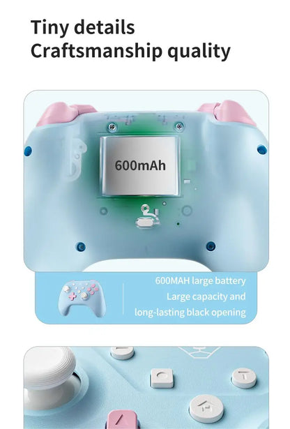 AOLION Bluetooth Controller for Switch PC iOS Android Turbo Function - Smarsty
