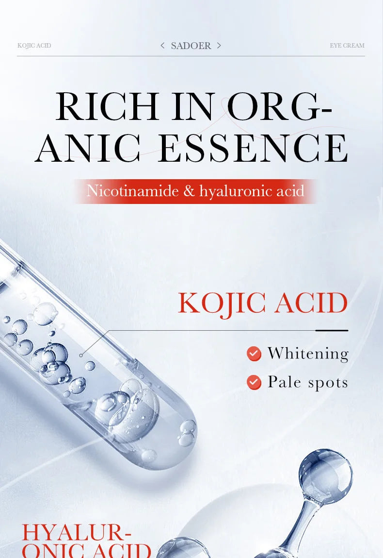 Kojic Acid Retinol Eye Cream for Dark Circles - Smarsty