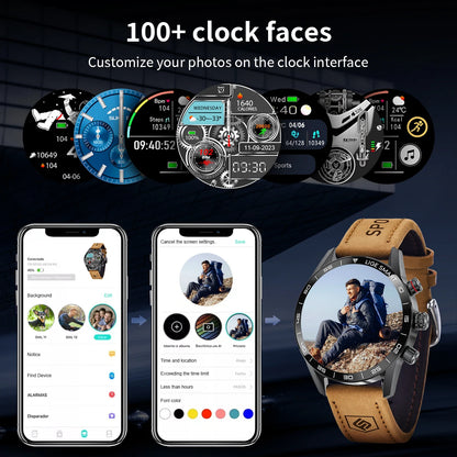 Rugged Military GPS Smart Watch for Men - Smarsty
