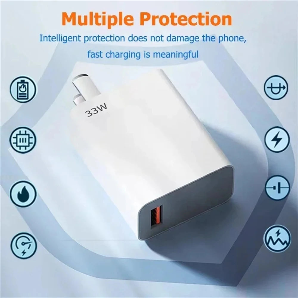 33W USB C Fast Charger Quick Charge Wall Adapter Pro - Smarsty