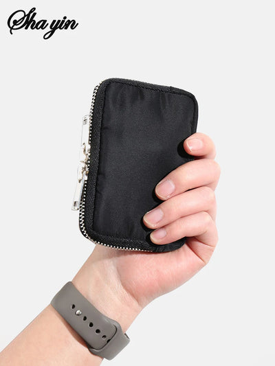 Japanese Men Wallet And Card Holder With Earbuds Case - Smarsty