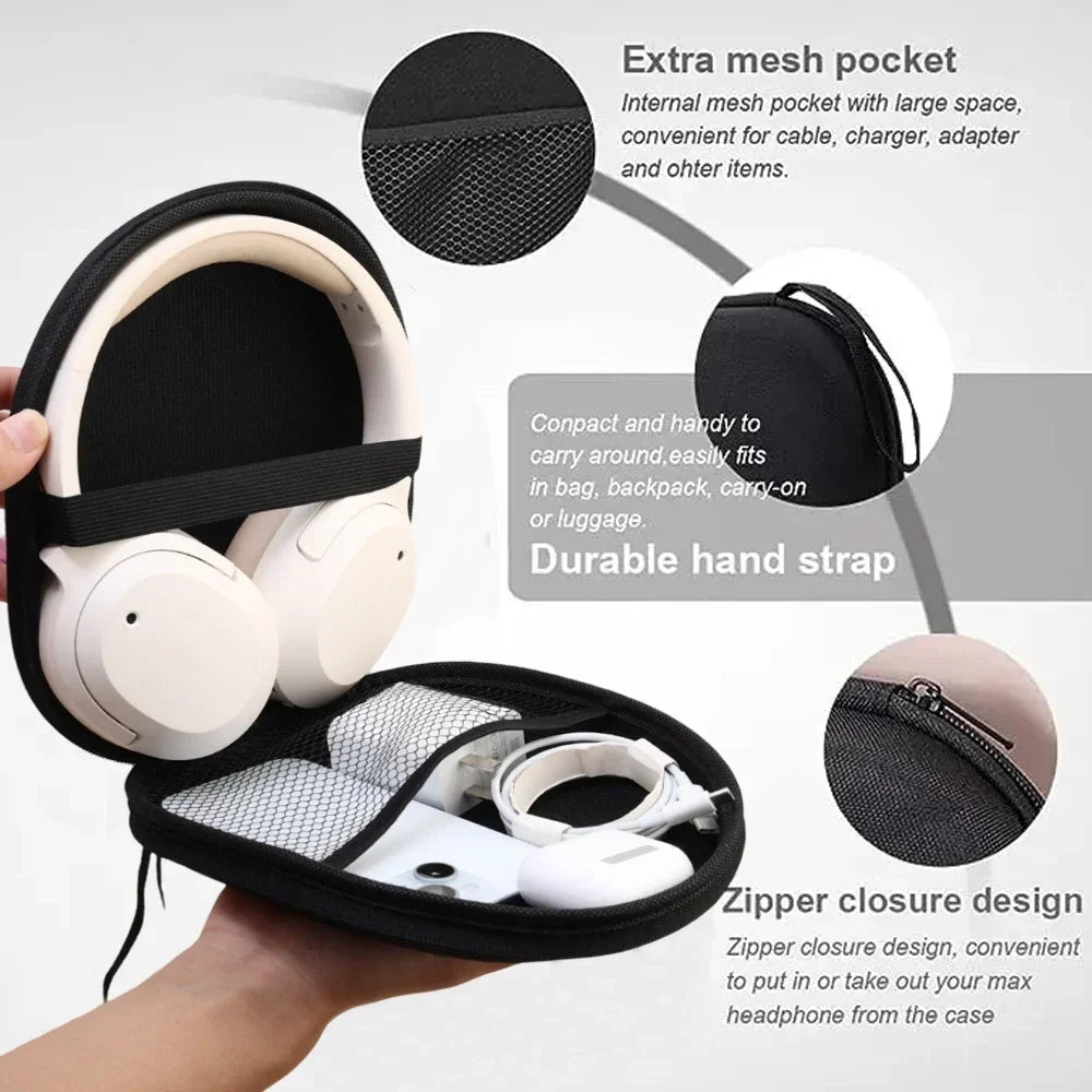 Portable Shockproof Bluetooth Headset Case for Sony Earphones - Smarsty