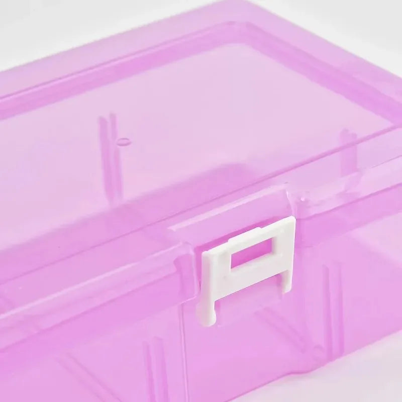 Transparent Plastic Storage Boxes for Jewelry and Crafts - Smarsty