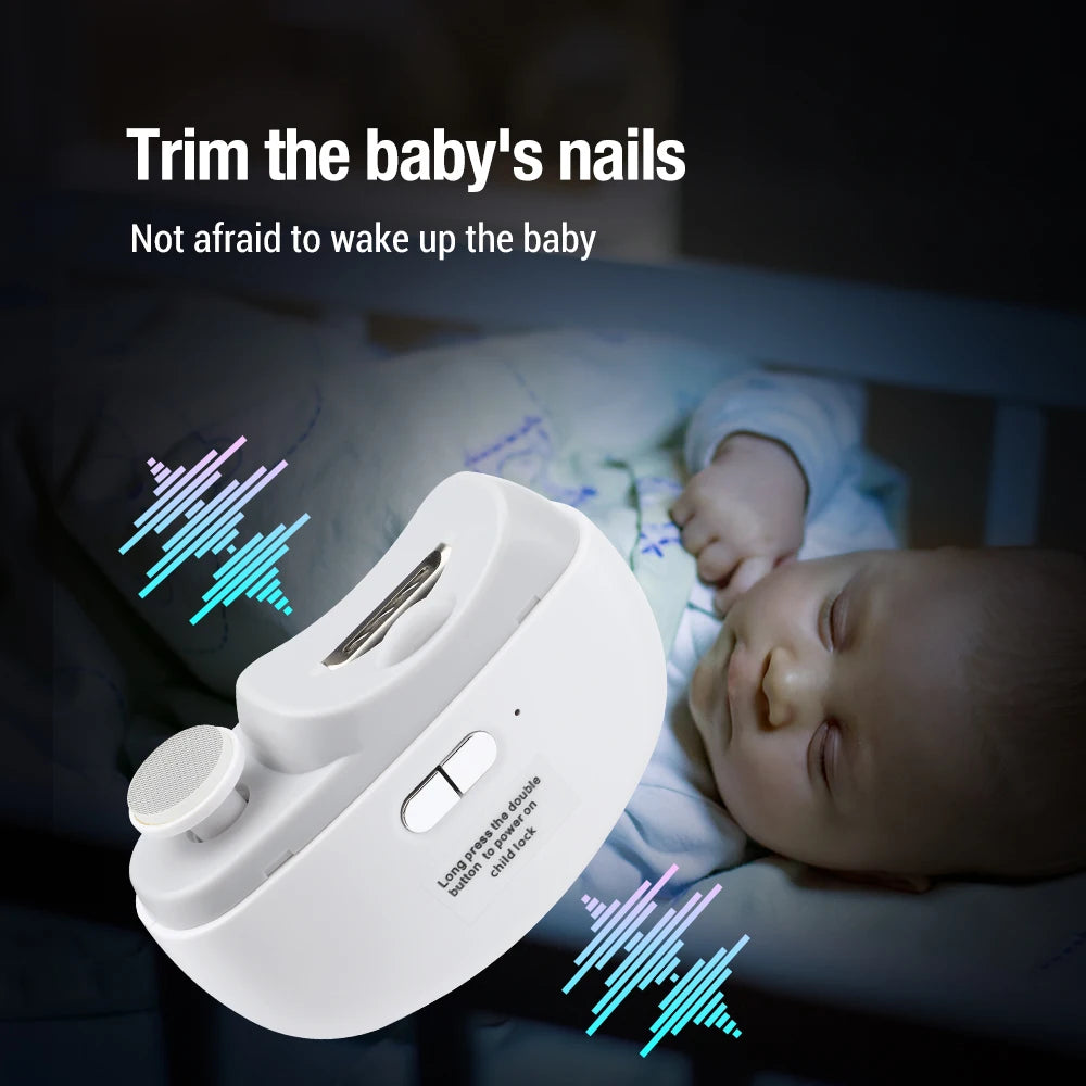 Electric Nail Clipper with Light for Safe Trimming - Smarsty