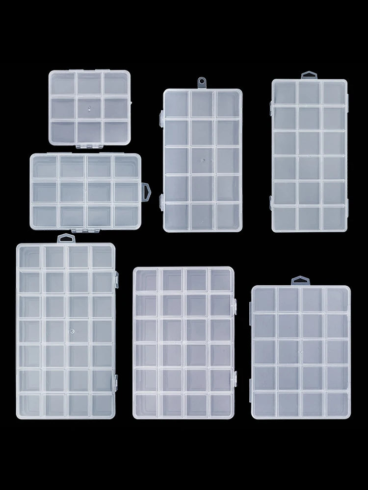 Clear Plastic Jewelry Organizer Box for Easy Storage - Smarsty